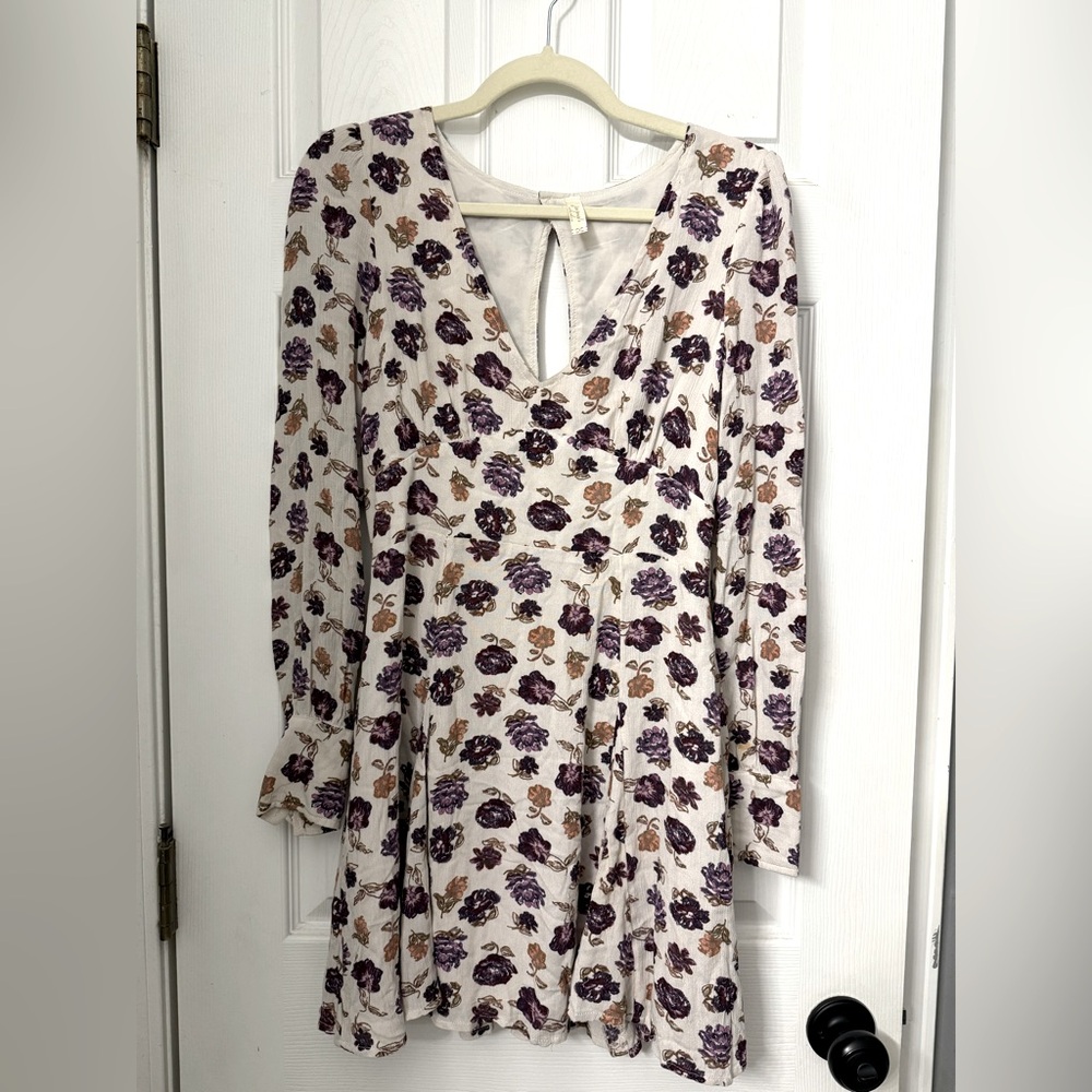 Free People fit and floral dress